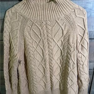Talbots Cozy Cable Knit Sweater